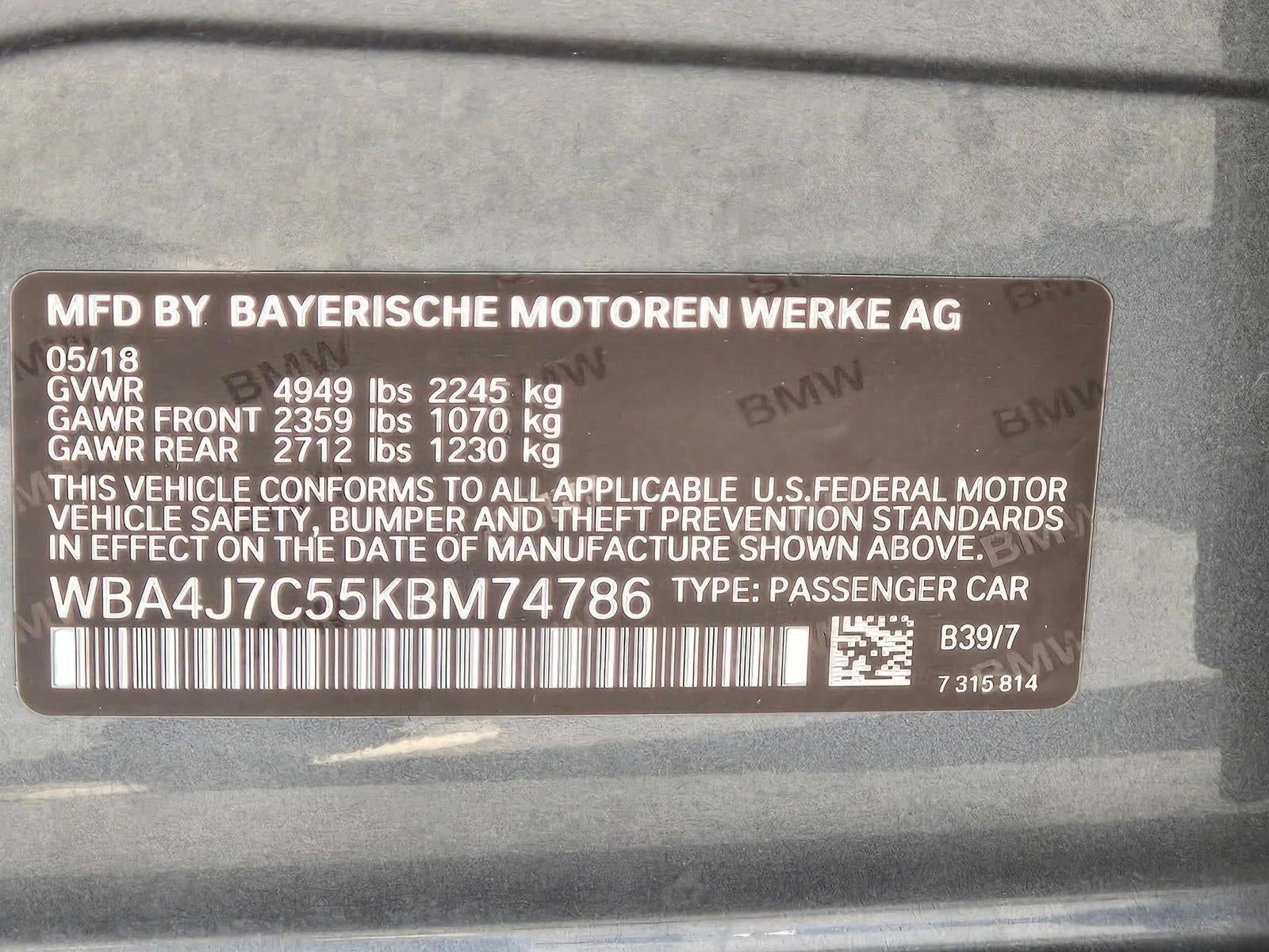 2019 BMW 440i xDrive Gran Coupe