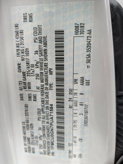 2023 Ford Escape Active FWD