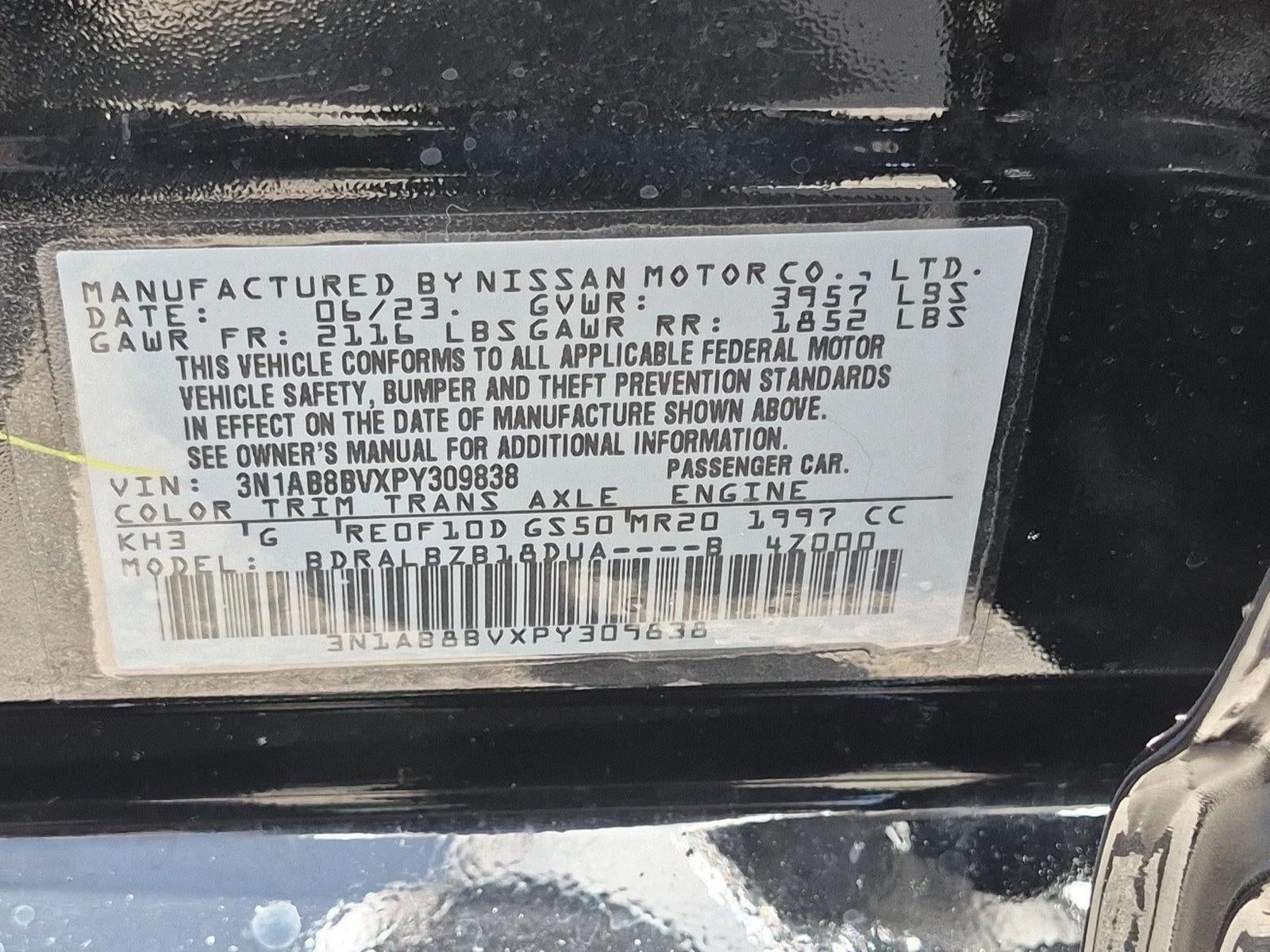 2023 Nissan Sentra S CVT
