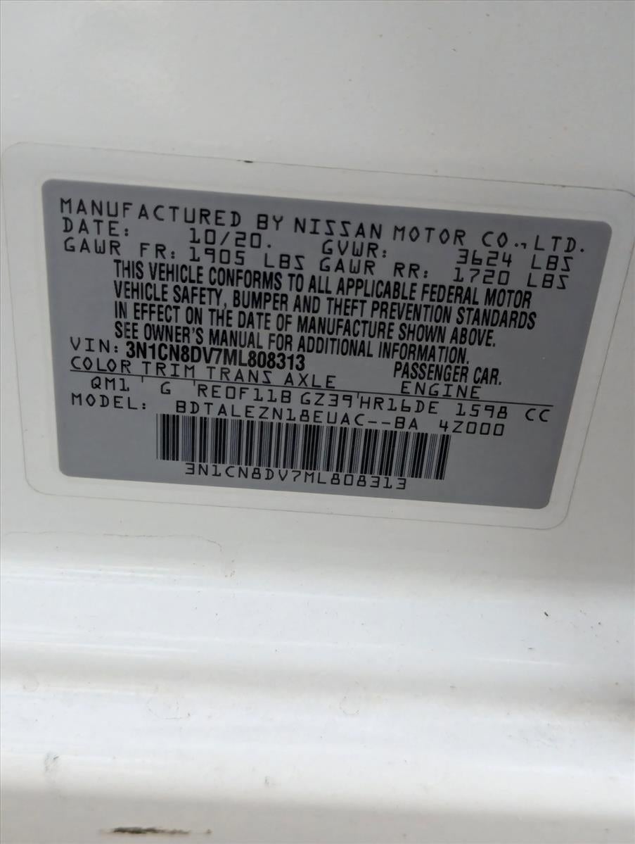 2021 Nissan Versa S CVT