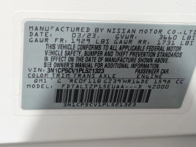 2023 Nissan Kicks SV FWD