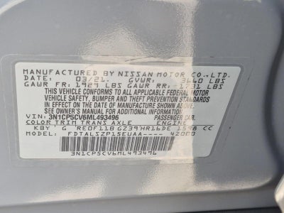 2021 Nissan Kicks SV FWD