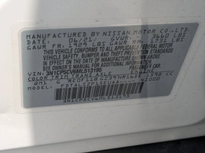 2021 Nissan Kicks SV FWD