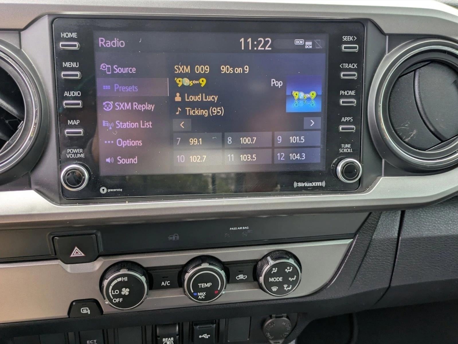 2020 Toyota Tacoma 2WD 2WD SR5 Double Cab 5' Bed V6 AT (GS)