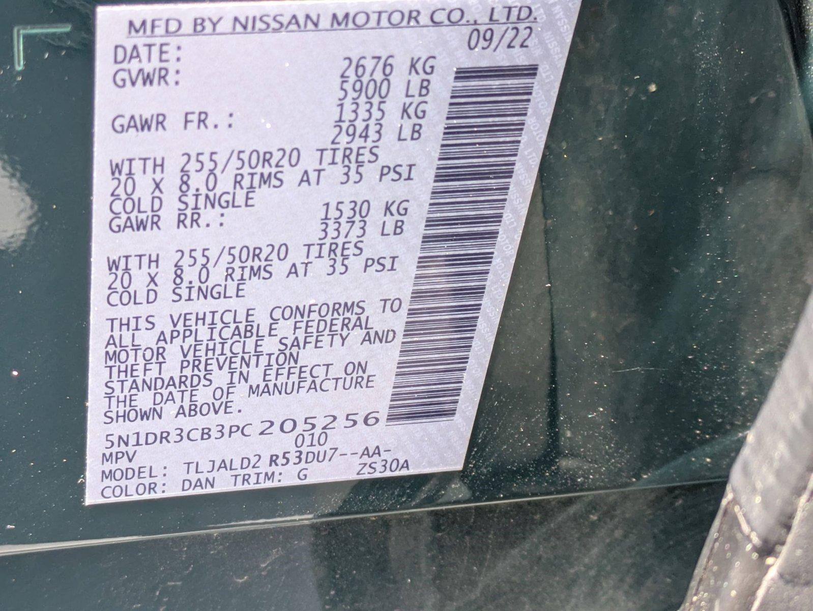 2023 Nissan Pathfinder SL 2WD