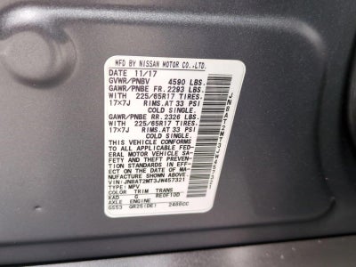 2018 Nissan Rogue FWD SV