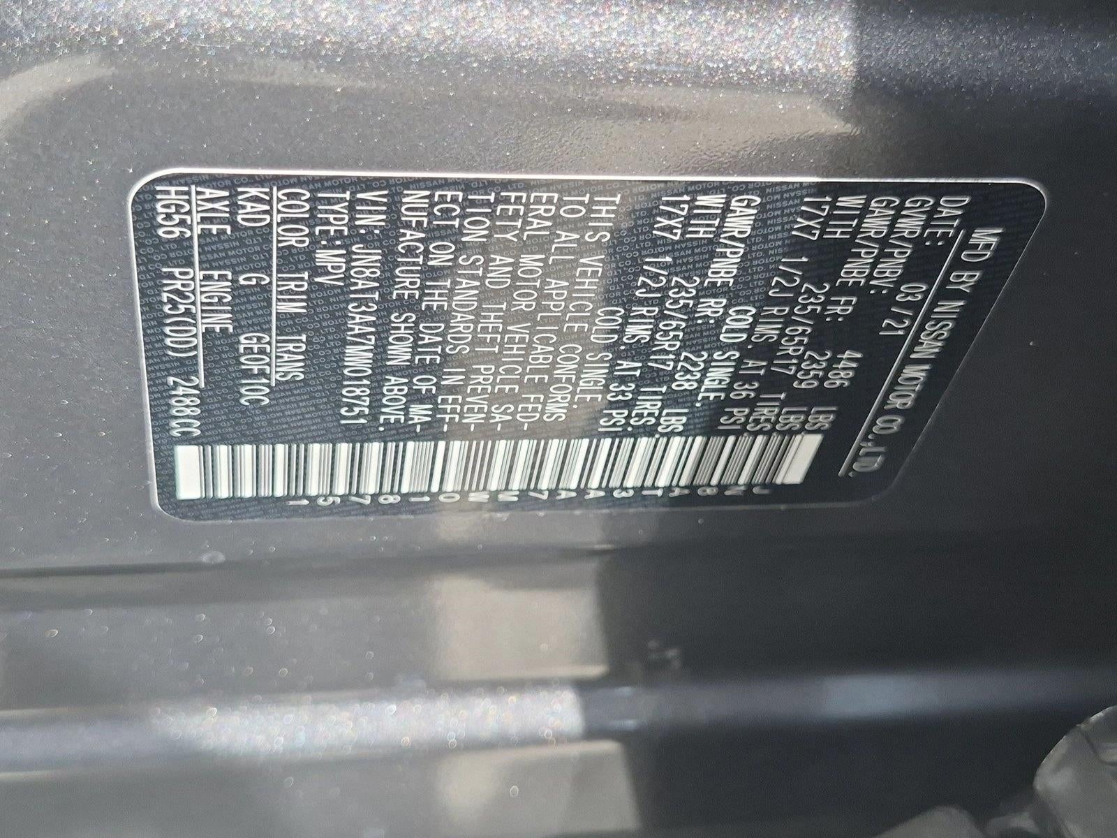 2021 Nissan Rogue FWD S