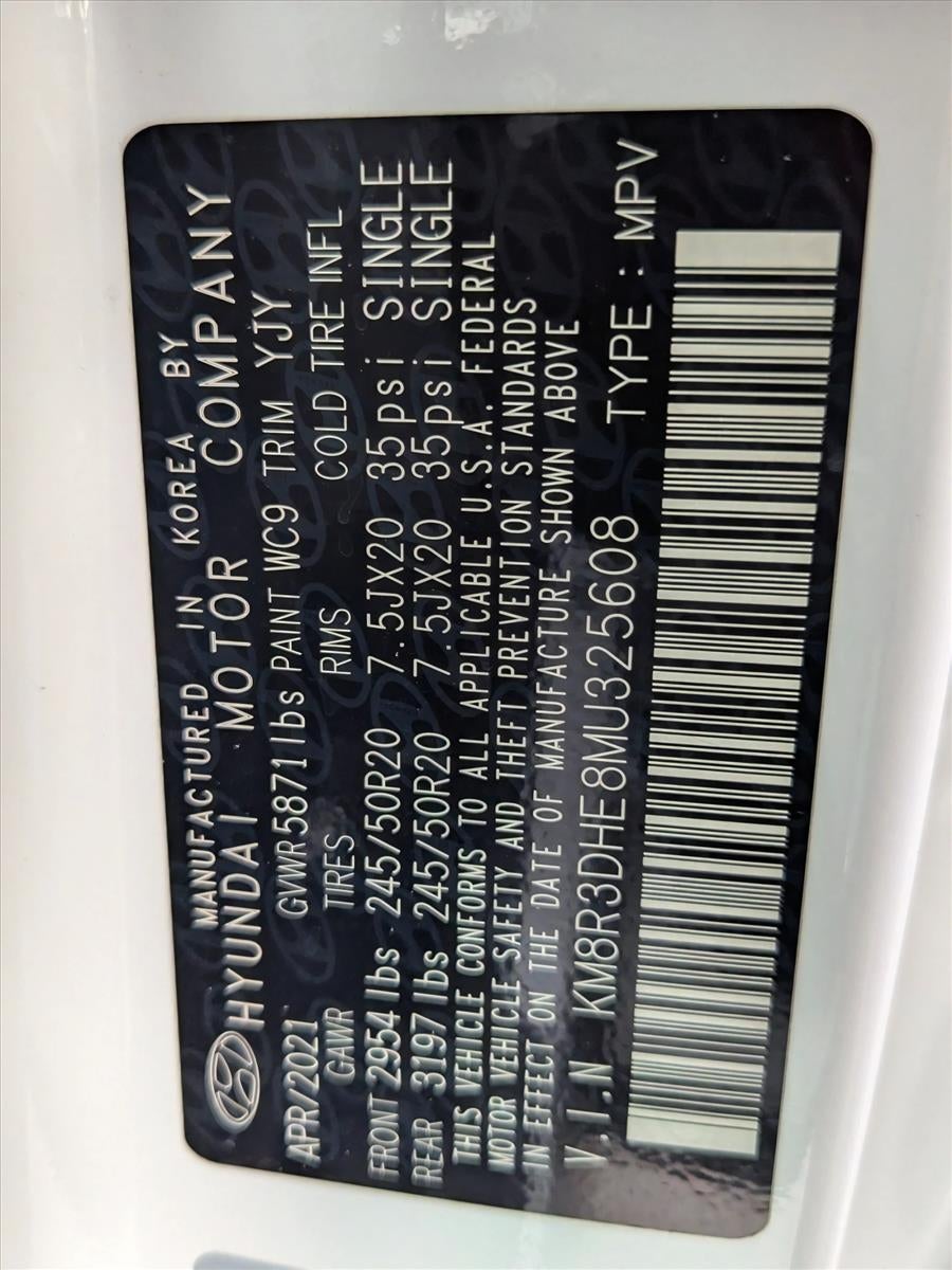 2021 Hyundai PALISADE SEL AWD