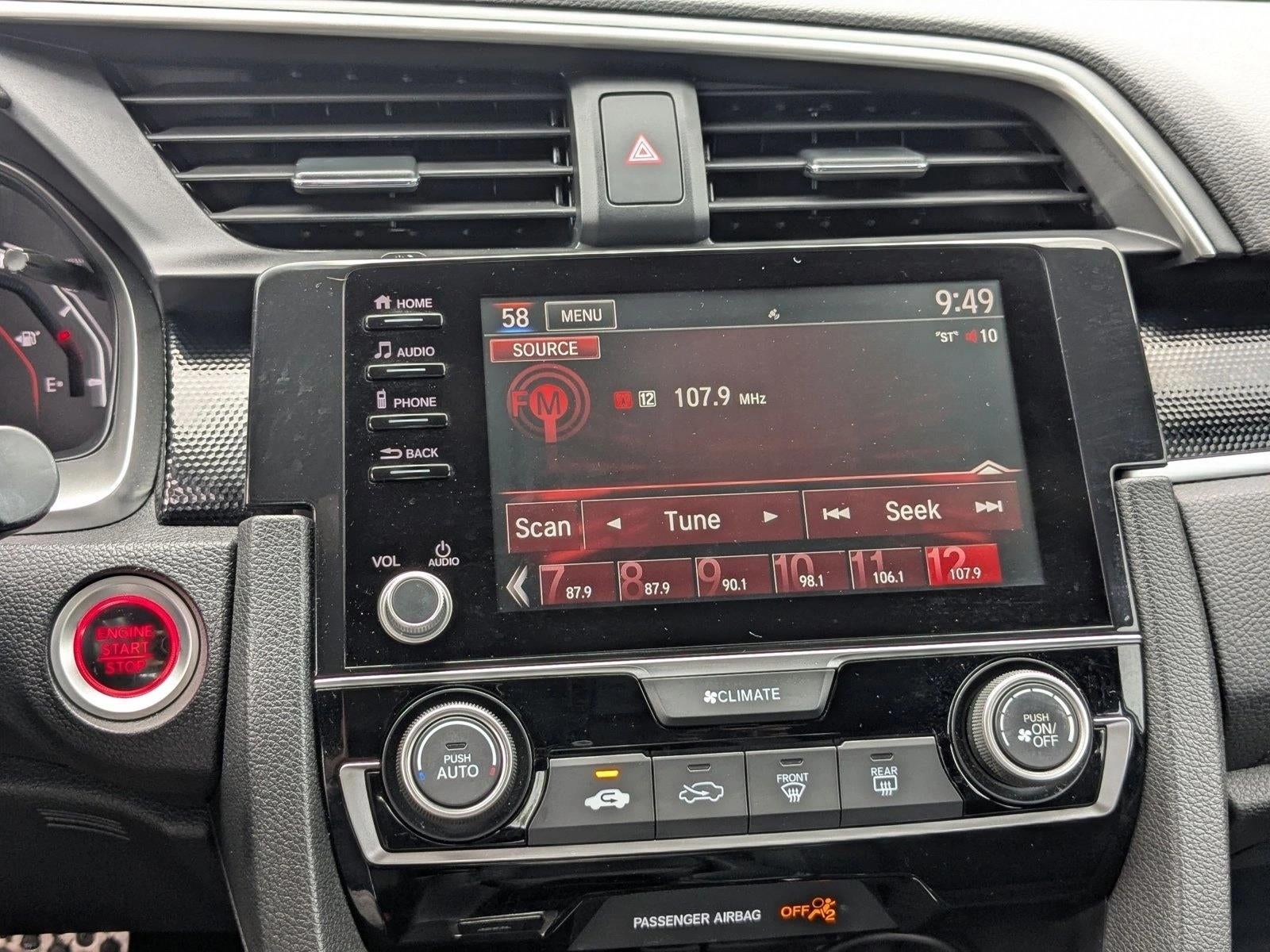 2019 Honda Civic Sedan Sport CVT