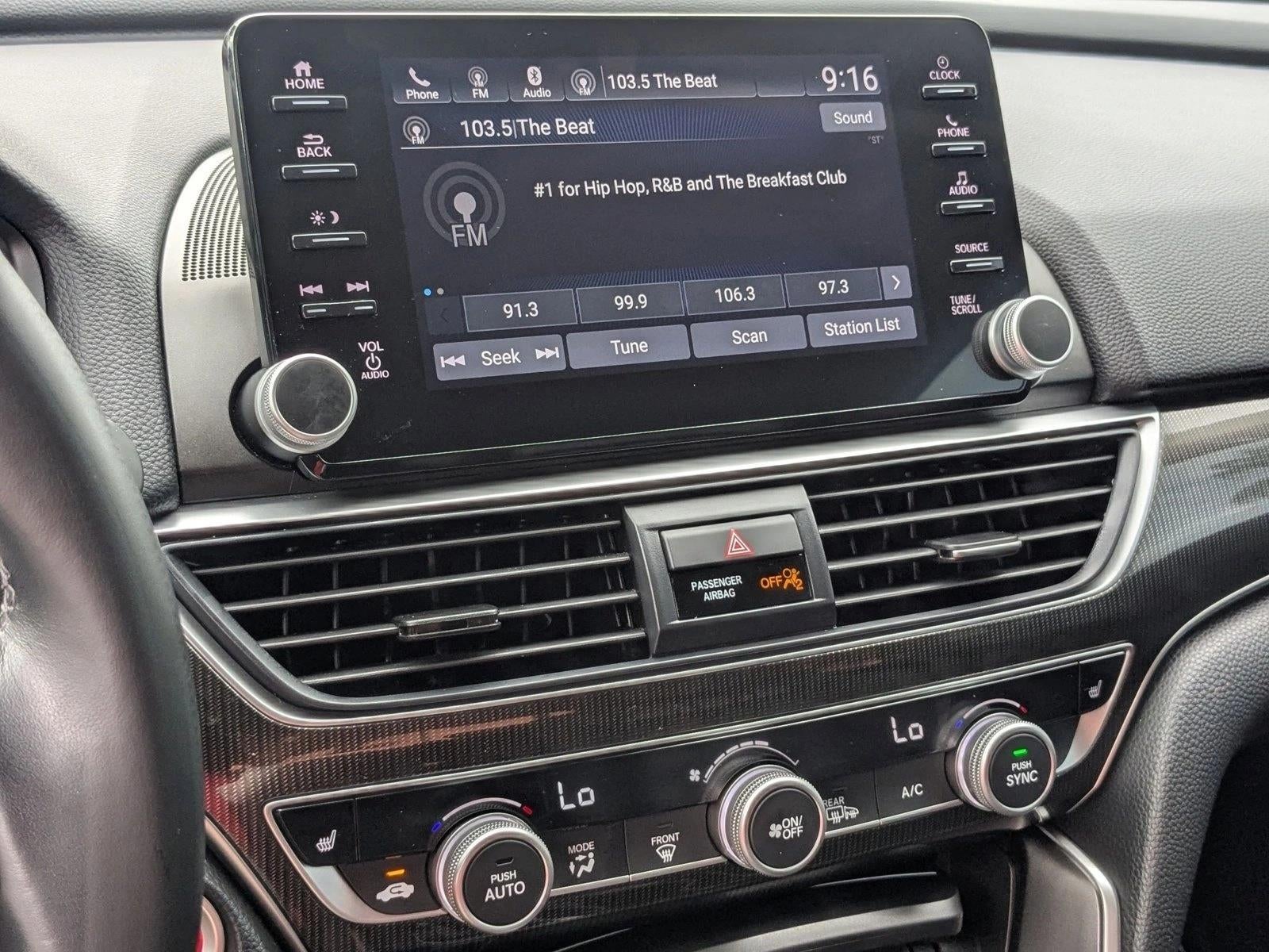 2021 Honda Accord Sedan Sport SE 1.5T CVT