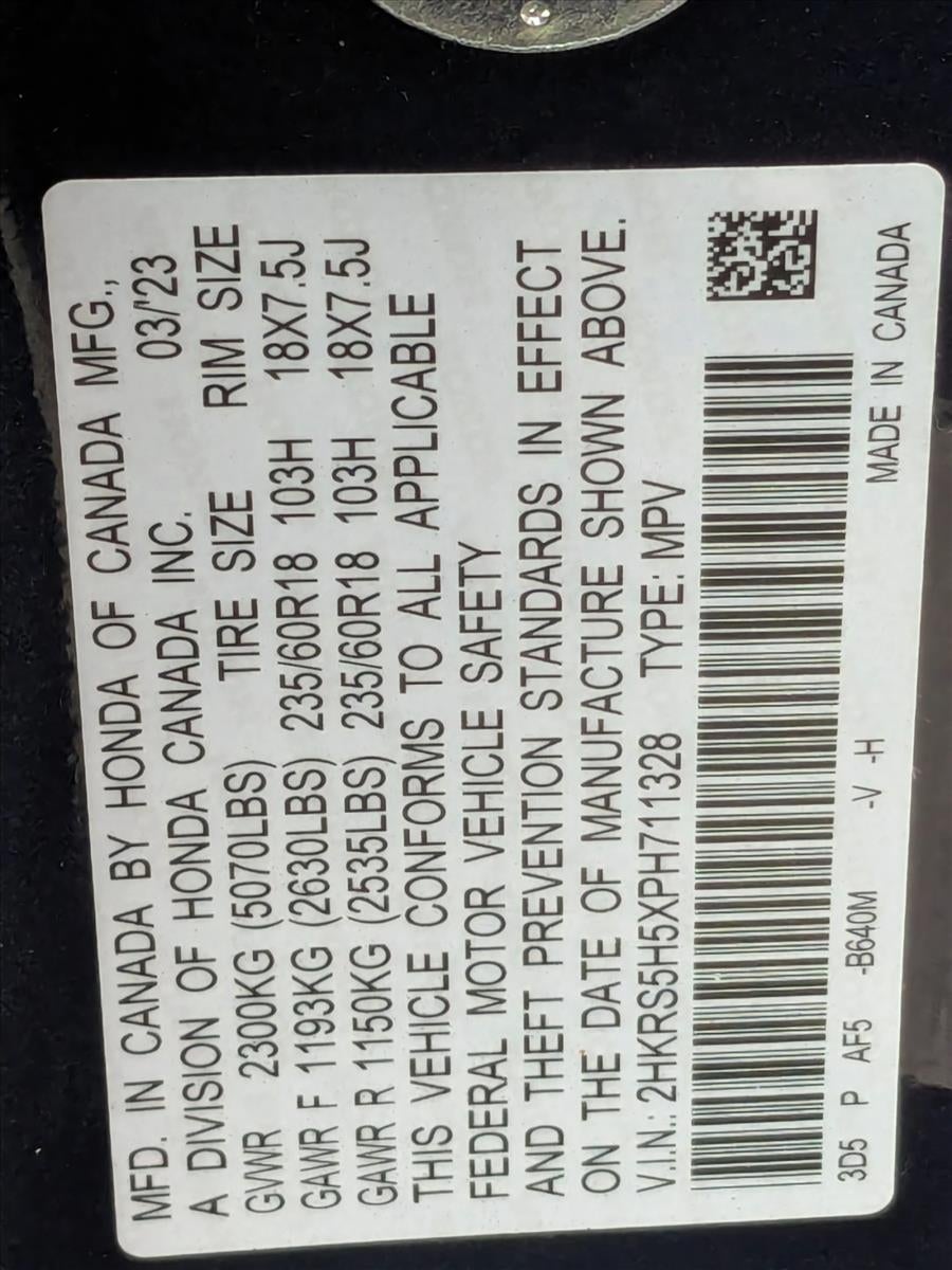 2023 Honda CR-V Hybrid Sport FWD