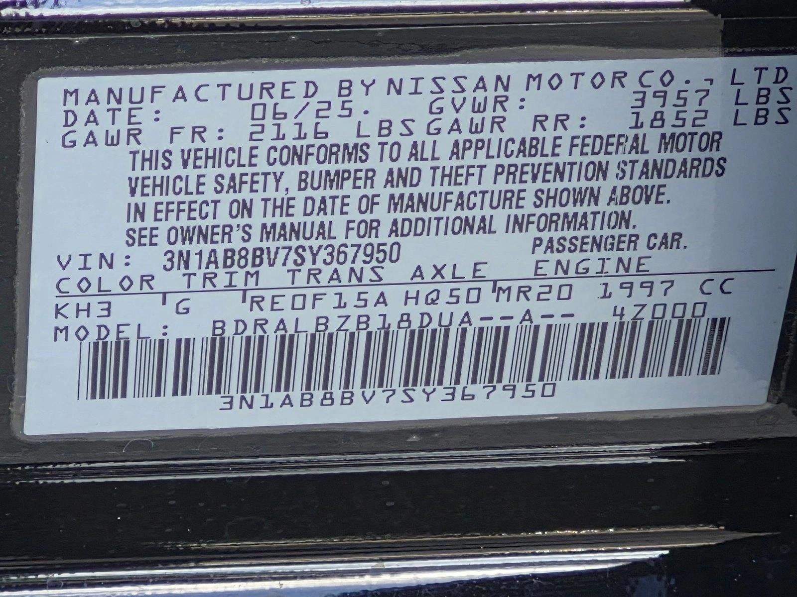 2025 Nissan Sentra S CVT