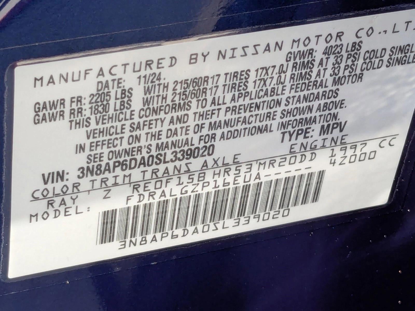 2025 Nissan Kicks SR FWD