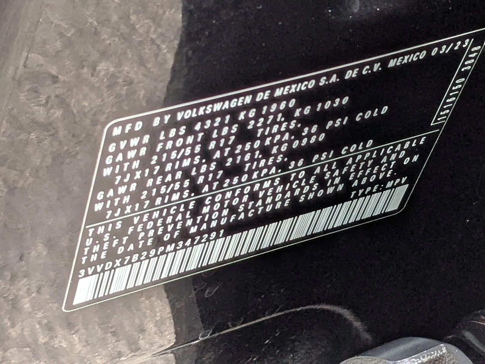 2023 Volkswagen Taos S FWD