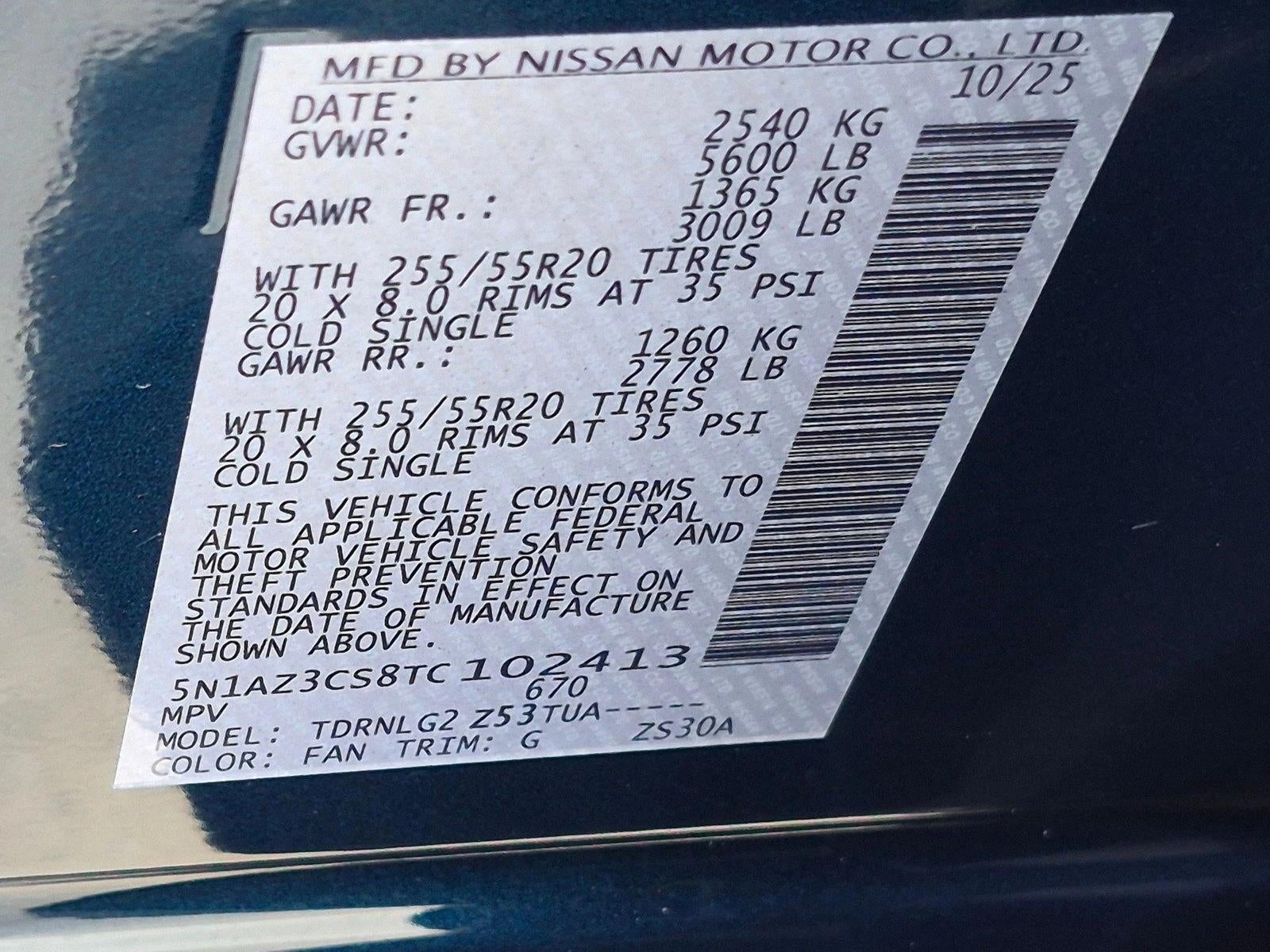 2026 Nissan Murano AWD SL *Ltd Avail*