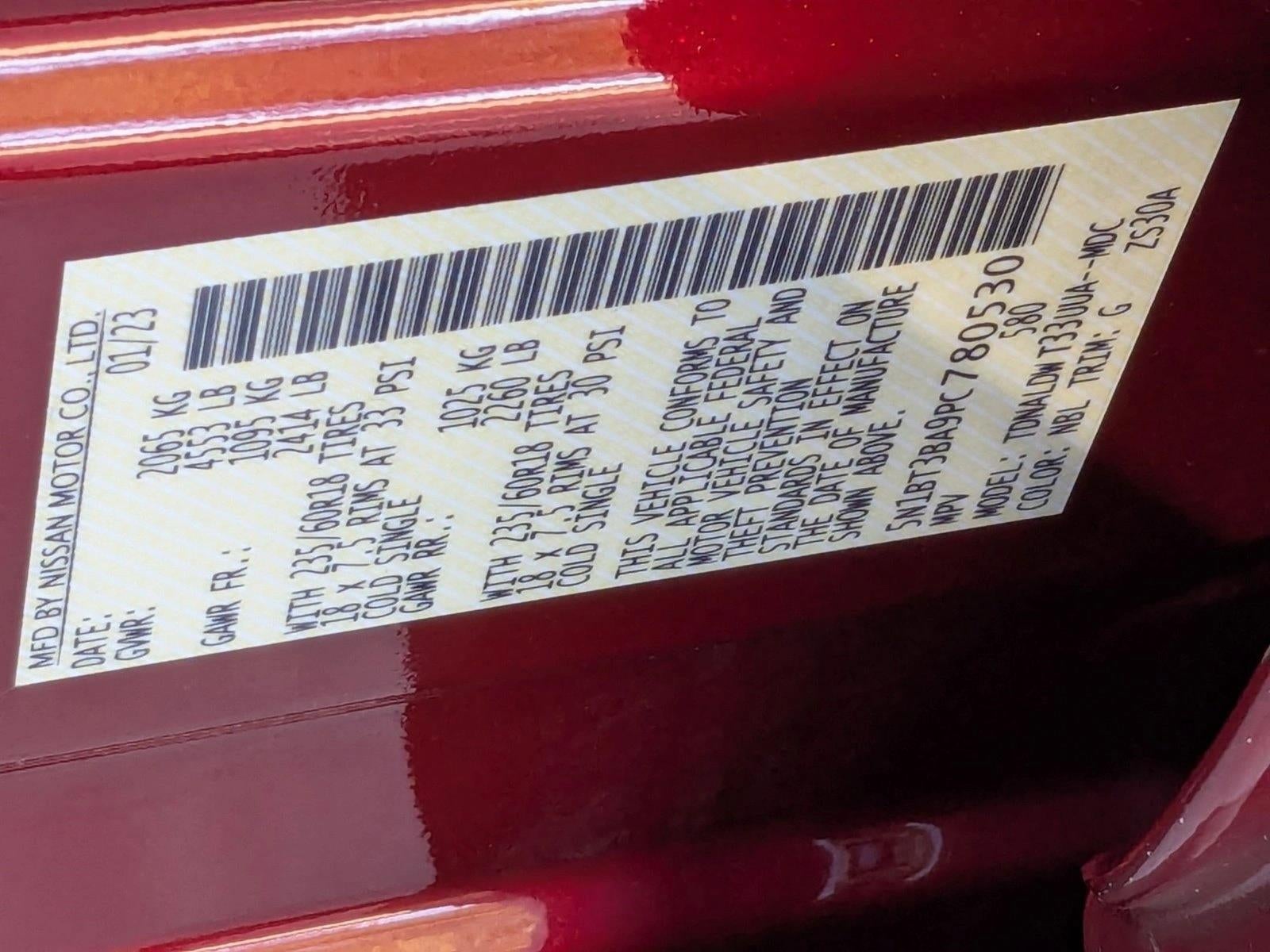 2023 Nissan Rogue FWD SV