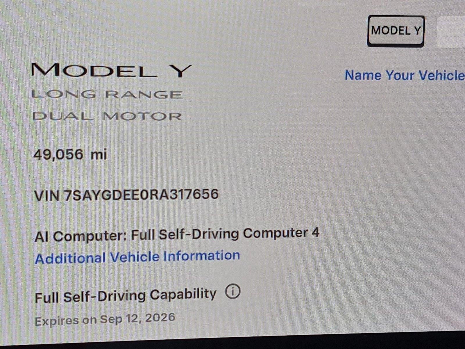 2024 Tesla Model Y Long Range AWD
