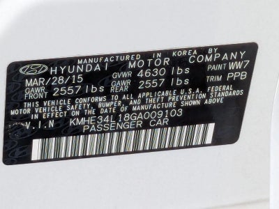 2016 Hyundai SONATA Hybrid 4dr Sdn Limited