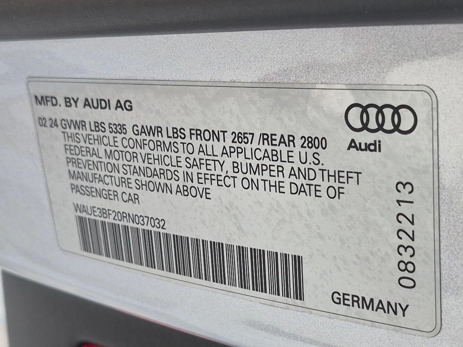 2024 Audi A6 Sedan Premium Plus 45 TFSI quattro