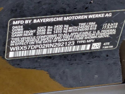 2024 BMW X3 xDrive30i Sports Activity Vehicle