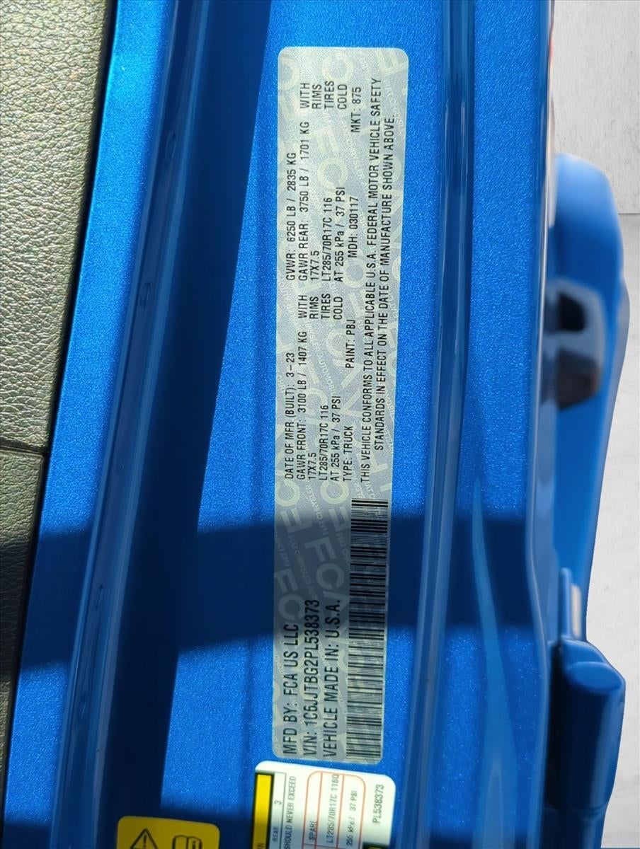 2023 Jeep Gladiator Rubicon 4x4