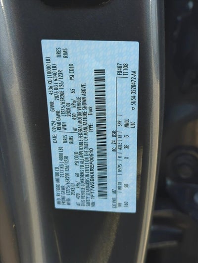 2024 Ford Super Duty F-250 SRW LARIAT 4WD Crew Cab 6.75' Box