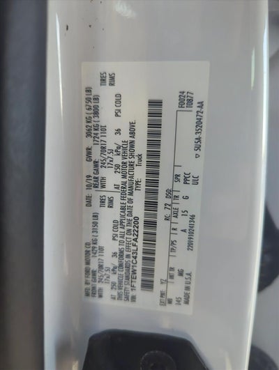 2020 Ford F-150 XLT 2WD SuperCrew 5.5' Box