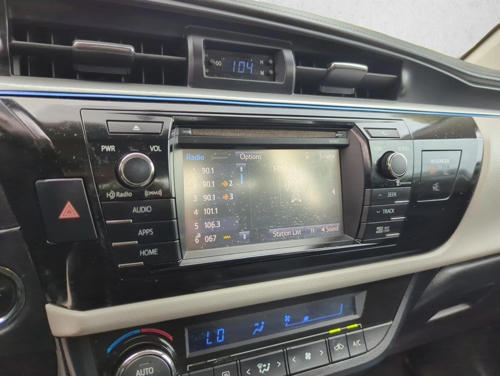 2016 Toyota Corolla 4dr Sdn CVT Auto LE Plus (Natl)
