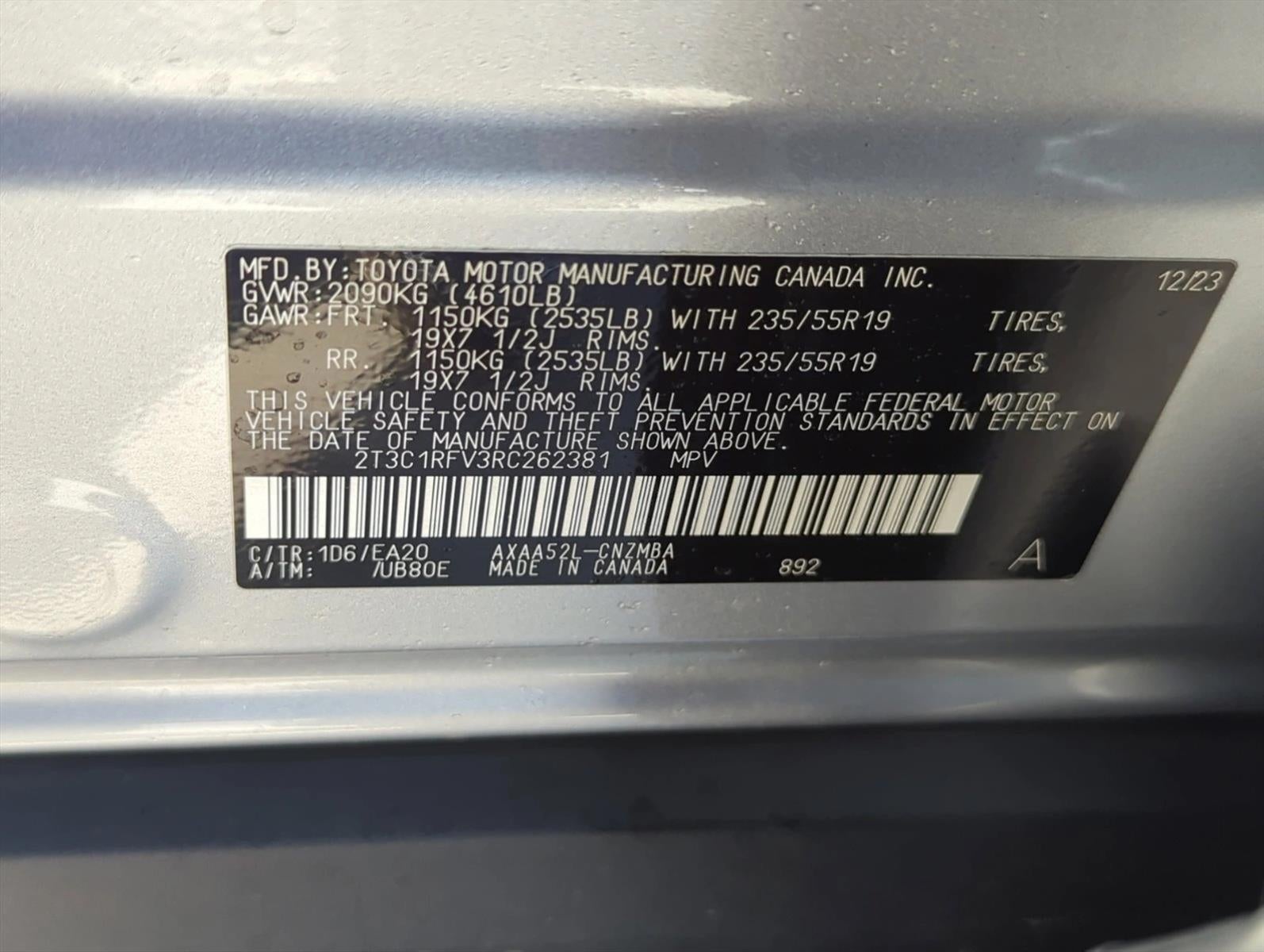 2024 Toyota RAV4 XLE Premium FWD (Natl)