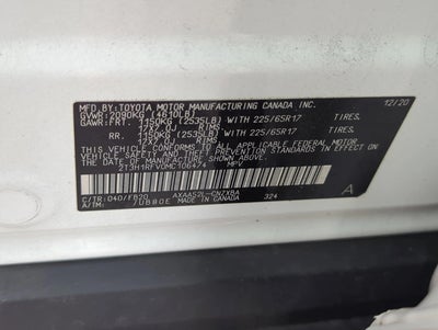 2021 Toyota RAV4 LE FWD (GS)