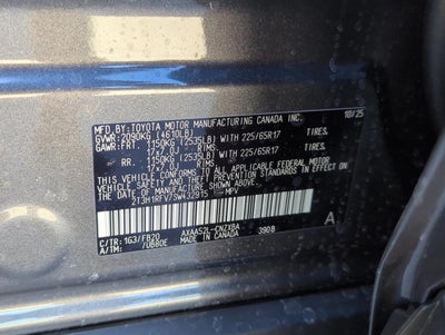 2025 Toyota RAV4 LE FWD (GS)