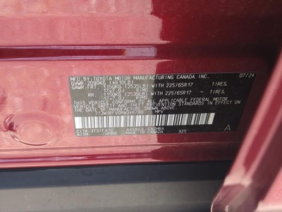 2024 Toyota RAV4 XLE FWD (Natl)