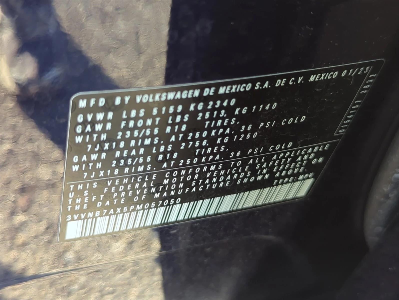 2023 Volkswagen Tiguan 2.0T SE FWD