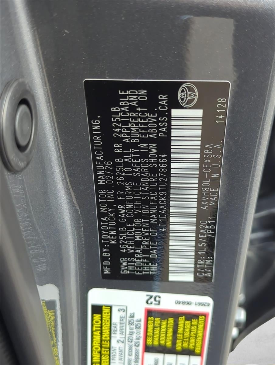 2026 Toyota Camry SE (SE)