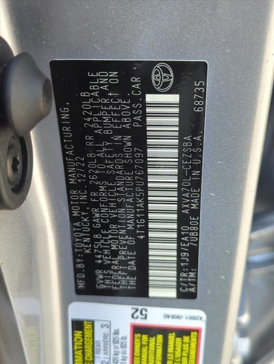 2023 Toyota Camry SE Auto (SE)