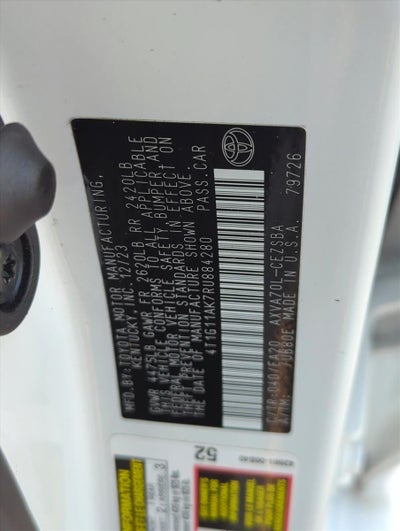 2024 Toyota Camry SE Auto (SE)