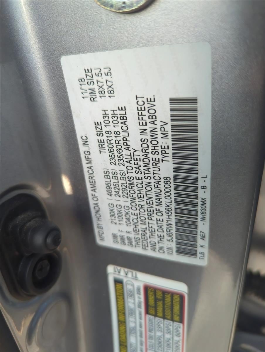 2019 Honda CR-V EX 2WD