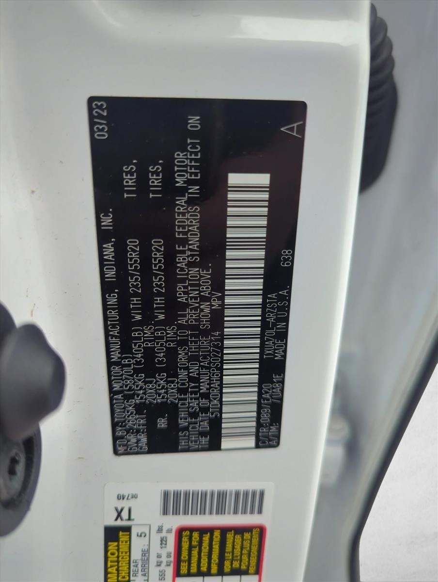 2023 Toyota Highlander XSE FWD (Natl)
