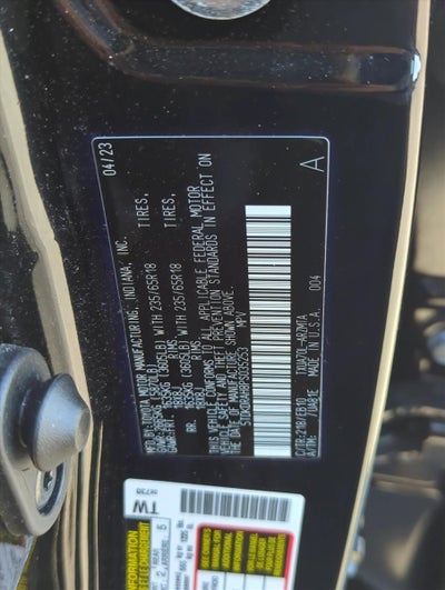 2023 Toyota Highlander XLE FWD (Natl)
