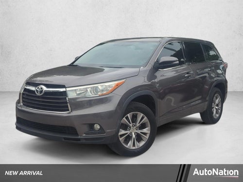 2015 Toyota Highlander FWD 4dr V6 LE Plus (SE)
