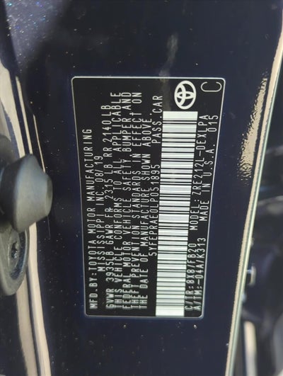 2020 Toyota Corolla LE CVT (Natl)