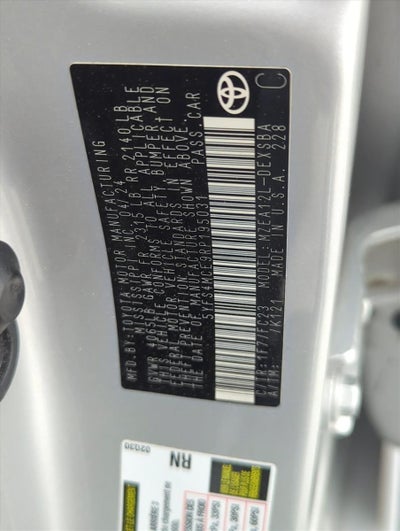 2024 Toyota Corolla SE CVT (Natl)