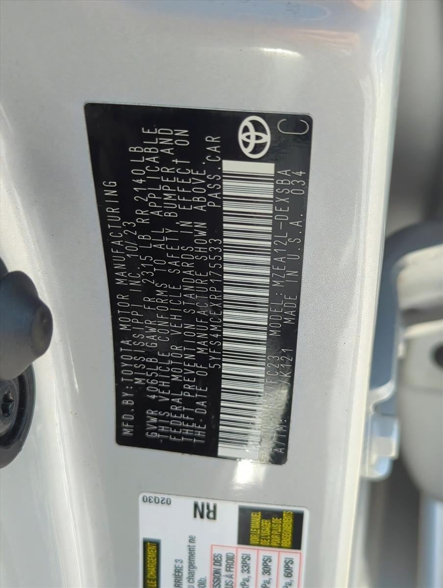2024 Toyota Corolla SE CVT (Natl)