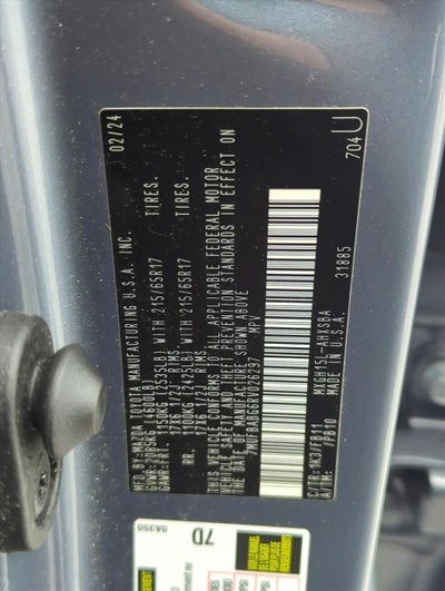 2024 Toyota Corolla Cross Hybrid SE 4WD (Natl)