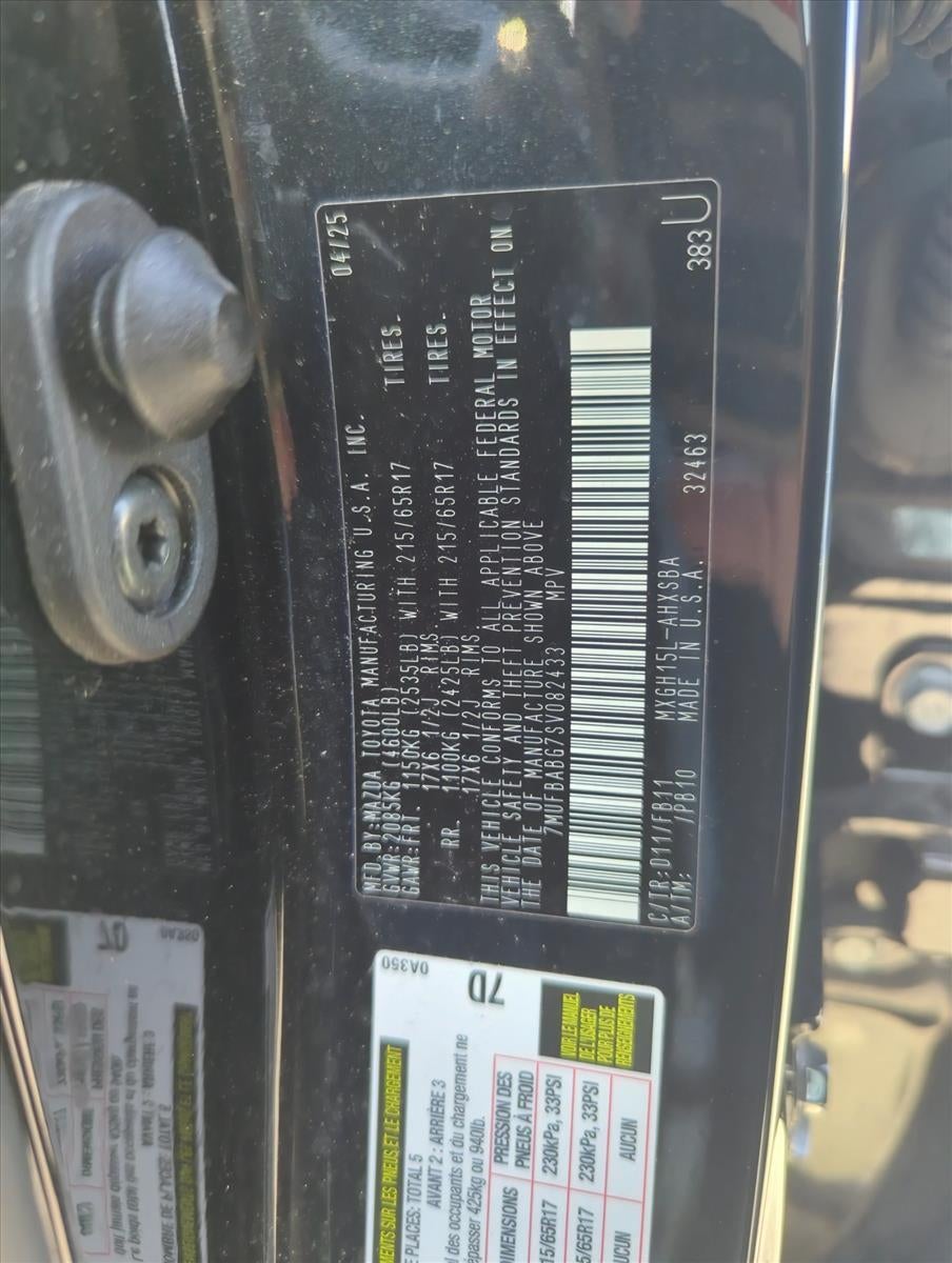 2025 Toyota Corolla Cross Hybrid SE 4WD (Natl)