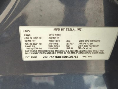 2022 Tesla Model Y Long Range AWD