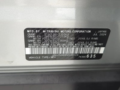 2024 Mitsubishi Outlander SE FWD