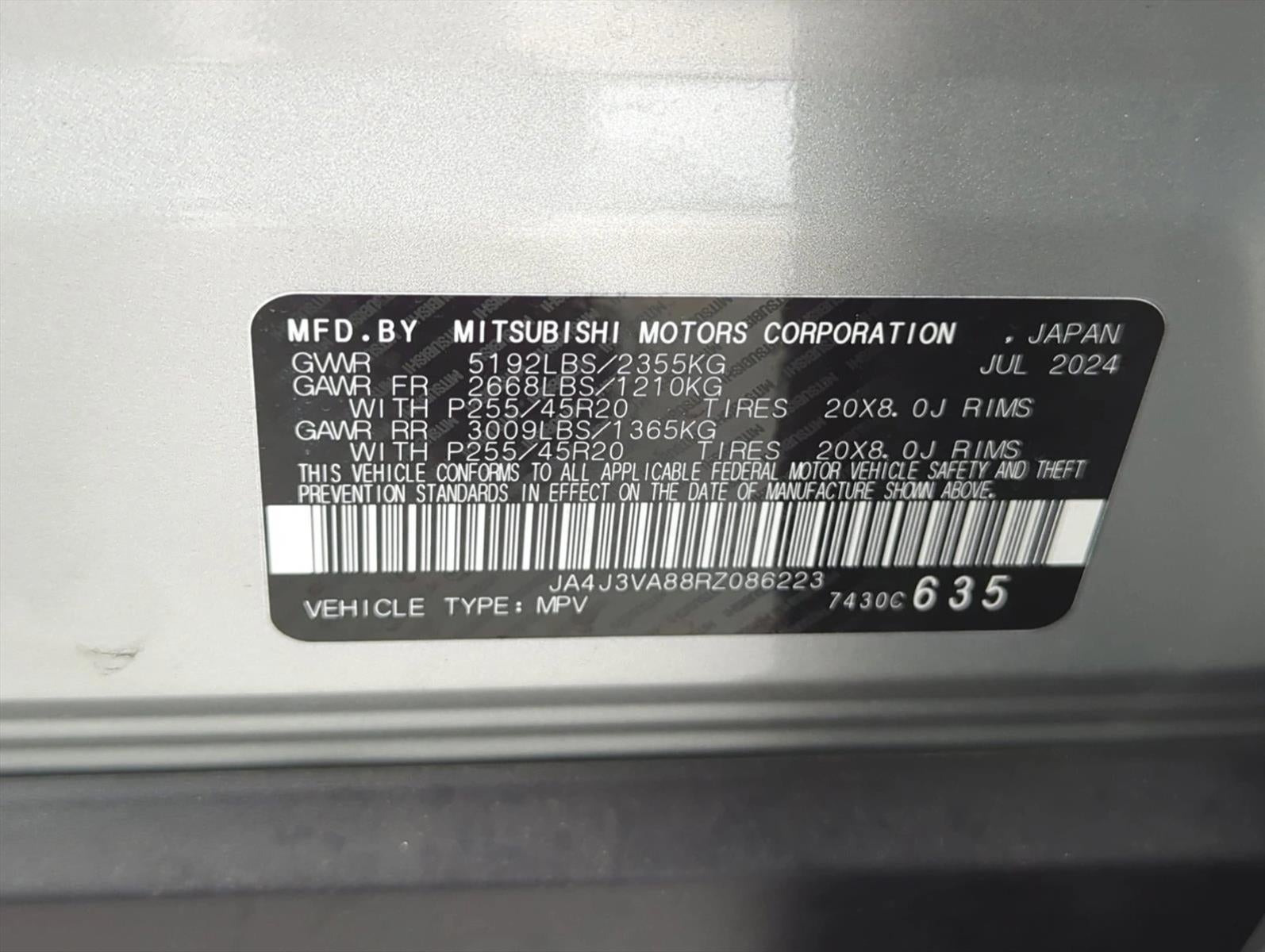 2024 Mitsubishi Outlander SE FWD