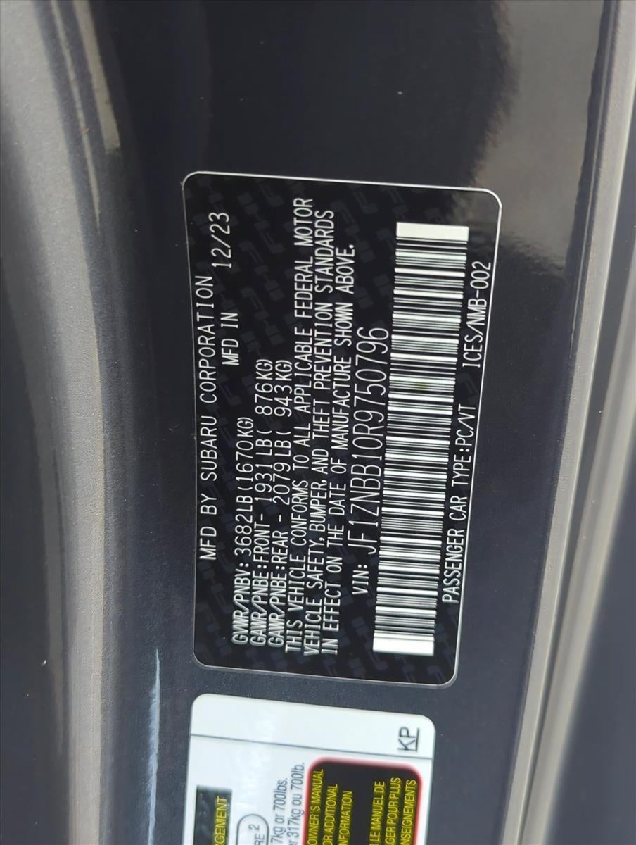 2024 Toyota GR86 Manual (Natl)