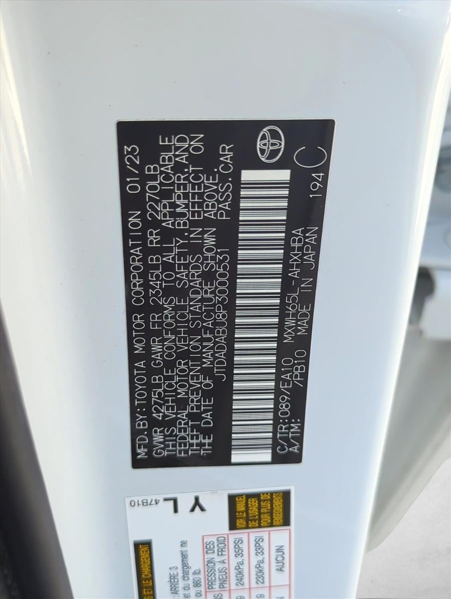 2023 Toyota Prius Limited AWD (Natl)
